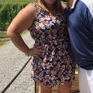 Forever 21 Floral tank dress